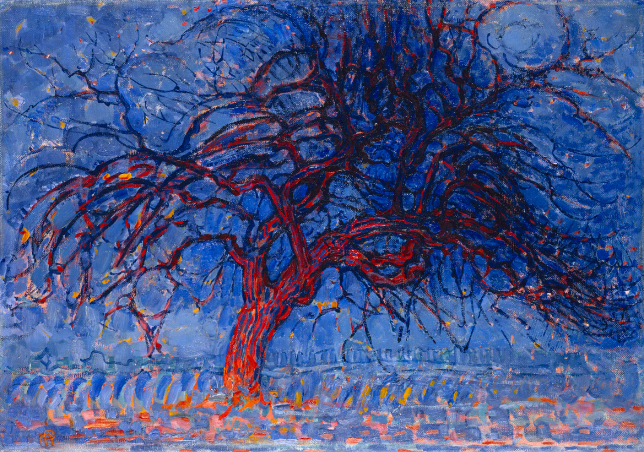 the red tree